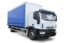 Car Hire Workington - 18 Tonne Curtain Side Truck - Truck hire Workington