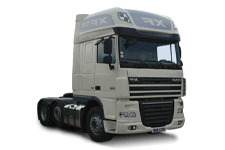 Car Hire Workington - 44 Tonne Sleeper Truck - Truck hire Workington
