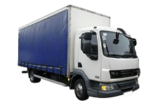 Car Hire Workington - 7.5 Tonne Curtain Side Truck - Truck hire Workington